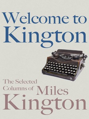 cover image of Welcome to Kington